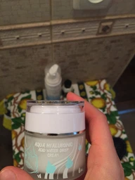 Крем для обличчя зволожувальний гіалуроновий - Elizavecca Face Care Aqua Hyaluronic Acid Water Drop Cream 50ml (297437-46769) фото от покупателей 12