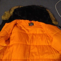 Парка Alpha Industries Slim Fit N-3B Parka 4XL Maroon/Orange фото від покупців 2