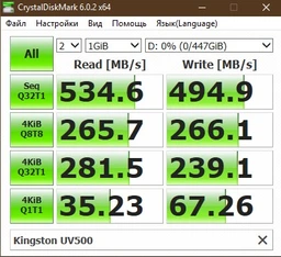SSD диск Kingston UV500 480GB M.2 2280 SATAIII 3D NAND TLC (SUV500M8/480G) фото от покупателей 2