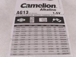 Батарейки Camelion AG13 LR44 10 шт (AG13-BP10) фото від покупців 4