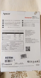 Жесткий диск Apacer AC632 2TB 5400rpm 8MB AP2TBAC632A-1 2.5" USB 3.1 External Silver фото от покупателей 8