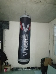 Боксерський мішок V`Noks Boxing Machine Black 1.8 м, 85-95 кг (1815_60005) фото от покупателей 1