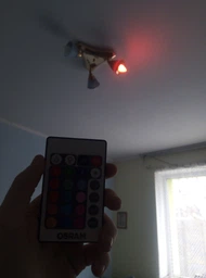 Лампочка Osram LED В40 4.5W 470Lm 2700К+RGB E14 пульт ДУ (4058075430853) фото от покупателей 19