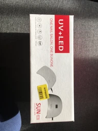 Настольная УФ лампа для маникюра и педикюра SUN 9S 24W LED лампа для сушки гель лака ногтей фото от покупателей 3