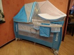 Кроватка-манеж Lionelo SVEN PLUS BLUE NAVY