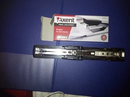 Степлер Axent Technic 24/6 25 листов Хром (4936-A) фото от покупателей 1