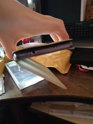 Кожаный чехол-книжка MOFI для Xiaomi Redmi Note 3 (Sand Серый) фото от покупателей 1