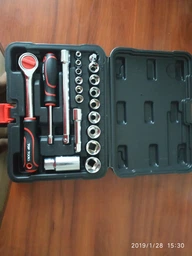 Набор торцевых ключей Top Tools 1/4", 3/8" 20 предметов (38D520) фото от покупателей 10