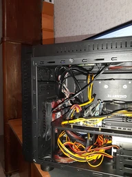 Корпус CHIEFTEC Gaming Cube CI-01B, без БЖ чорний (CI-01B-OP)