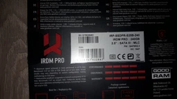 Накопичувач SSD 240GB GOODRAM Iridium Pro 2.5" SATAIII MLC (IRP-SSDPR-S25B-240) фото від покупців 3