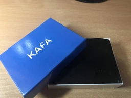 Кошелек с зажимом мужской кожаный Kafa 555-8 черный фото от покупателей 2
