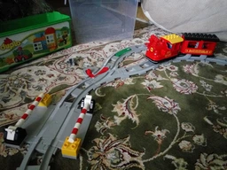 Конструктор LEGO DUPLO Town Рельсы 23 деталей (10882) (5702016117288)