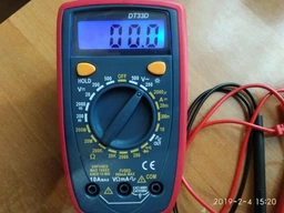 Цифровой мультиметр Digital Tech DT33D с подсветкой