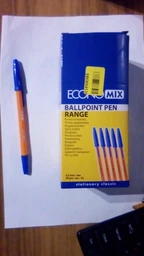 Набор шариковых ручек 50 шт Economix Range Синий 0.5 мм Оранжевый корпус (10138-02) фото от покупателей 2