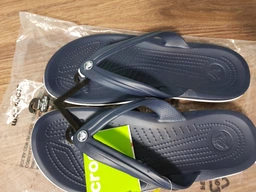 В'єтнамки Crocs Crocband Flip 43 Світло-сірий (АТМ) 11033 фото від покупців 6