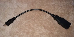 Переходник Digitus USB 2.0 (AF/microB) OTG 0.2 м Black (AK-300309-002-S) фото от покупателей 6