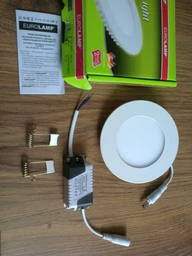 Світильник точковий EUROLAMP LED Downlight 4W 4000K круглий фото від покупців 4