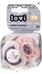 Пустушка силіконова Lovi Indian Summer Динамічна 3-6 міс 2 шт. (22/856boy) фото від покупців 6