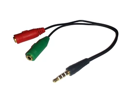 Переходник для гарнитуры Defender Headset Jack 2 x 3.5-мм jack (F) - 3.5-мм 4pin jack (M) (63012) фото от покупателей 2
