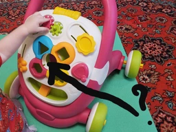 Учебно-игровой центр Cotoons Smoby Цветочек со световым и звуковым эффектами Розовый (110304) фото от покупателей 1
