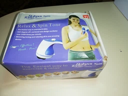 Ручний Електричний вібромасажер Relax shaped Антицелюлітний для всього тіла вібромасажер для схуднення 5 насадок масажер для рук, спини, шиї фото від покупців 15