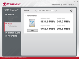 SSD диск Transcend MTE110S 512GB M.2 2280 PCIe 3.0 x4 3D NAND TLC (TS512GMTE110S)