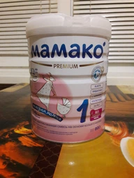Суха адаптована суміш MAMAKO 1 Premium на основі козячого молока з олігосахаридами грудного молока 0-6 місяців 800 г (8437022039039) фото від покупців 15