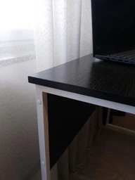 Письменный стол Fenster Универ 2 Белый 74x100x60 столешница Бук фото от покупателей 3
