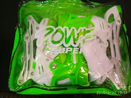 Роликовые коньки Super Power салатовые,размер 35-38