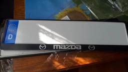 Рамка номерного знака пластик с объемными буквами Inauto MAZDA 52х13.5х2 см 2 шт (24-010) фото от покупателей 3