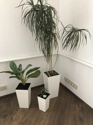 Розумний вазон Plastkon Elise 30 см коричневий 4111385072 фото від покупців 15