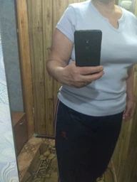 Футболка хлопковая женская НатаЛюкс 21-2383 3XL Белая (2123833200071)