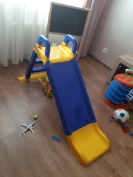 Горка Active Baby детская Сине-желтая 140 см (01-0140/0301) (4822003280137) фото от покупателей 19