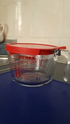 Мірний кухоль Pyrex Classic з кришкою 1 л (264P000/8046) фото від покупців 3