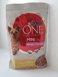 Вологий корм для собак малих порід із зайвою вагою Purina One Mini Weight control pouch 100 г (індичка) фото от покупателей 2