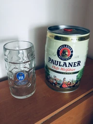 Пиво Paulaner Hefe-Weissbier светлое нефильтрованное 5.5% 5 л (4066600601951) фото от покупателей 6