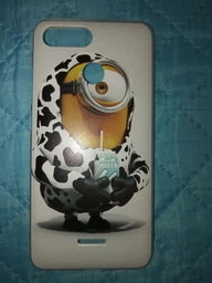 Чохол Candy об'ємний силіконовий для Xiaomi Redmi 6 Вусатий кіт рожевий