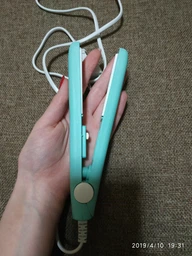 Мини плойка утюжок для выпрямления волос Beauty MINI-1 Blue
