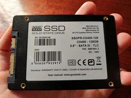 Накопичувач SSD 128GB GOODRAM CX400 2.5" SATAIII 3D TLC (SSDPR-CX400-128) фото від покупців 5