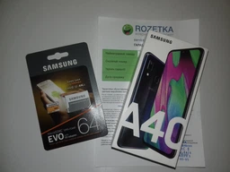 Мобильный телефон Samsung Galaxy A40 4/64GB Blue (SM-A405FZBDSEK) фото от покупателей 8