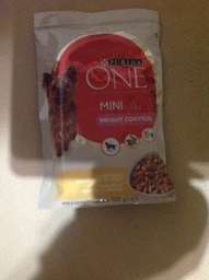 Вологий корм для собак малих порід із зайвою вагою Purina One Mini Weight control pouch 100 г (індичка)