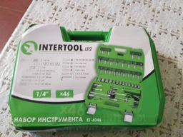 Набор инструментов INTERTOOL 46 шт., 1/4" ET-6046SP