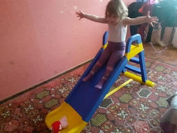 Горка Active Baby детская Сине-желтая 140 см (01-0140/0301) (4822003280137) фото от покупателей 16
