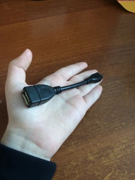 Перехідник Defender USB OTG microUSB (M) - USB (F) 8 см (87300) фото від покупців 3