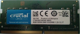 Оперативная память Crucial SODIMM DDR4-2400 8192MB PC4-19200 (CT8G4SFS824A) фото от покупателей 12