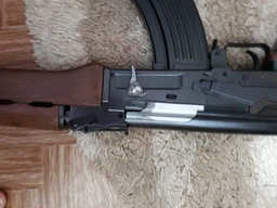 Автомат Калашников металевий залізний як справжній вага 1.8 кг