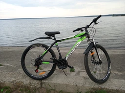 Велосипед Discovery Burn AM 14G DD 18" 26" St 2019 Чорно-салатовий (RET-DIS-26-048) Повністю складений! фото від покупців 13