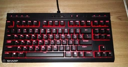 Клавіатура Corsair K63 Cherry MX Red Black (CH-9115020-RU) фото від покупців 4