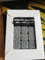 Камені для віскі Whiskey Stone набір 9 шт та мішечок для зберігання (AW010523) фото від покупців 11