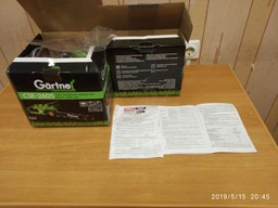 Ланцюгова пила Gartner CSE-2605 406 мм 2600 Вт бічне (846803) фото від покупців 3